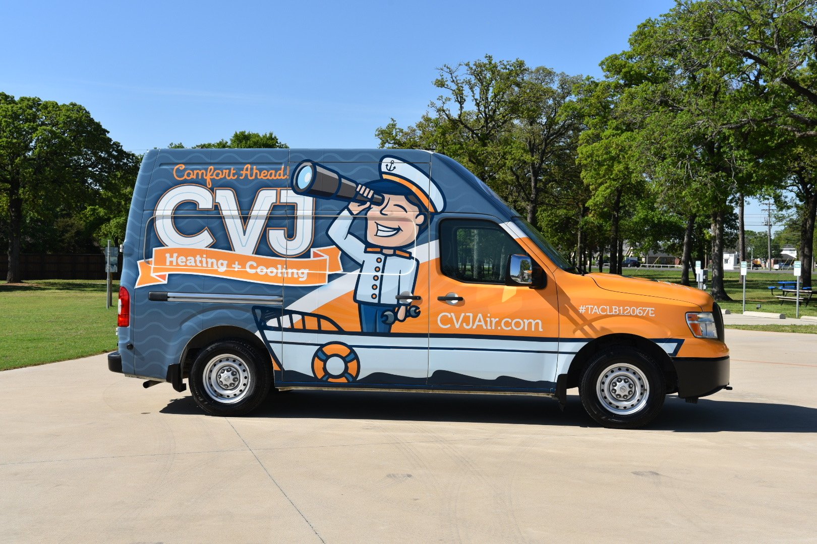 Sailor's Heating and Air van image